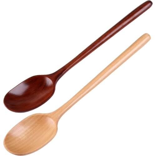 Wooden Spoon Bamboo Kitchen Cooking Utensil Tool Soup Teaspoon Catering For Kicthen Wooden Spoon