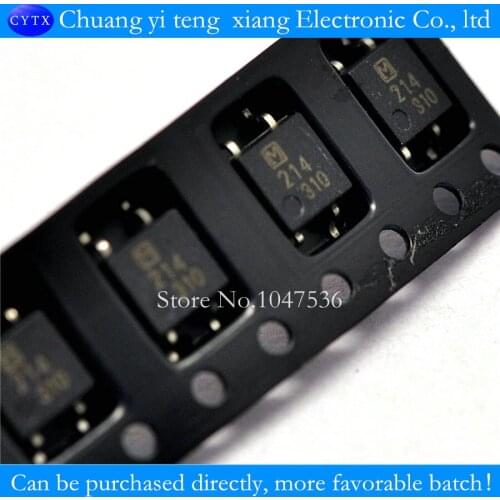 AQY214SX light coupling patch SOP4 optoisolator photoelectric coupling 10PCS/LOT