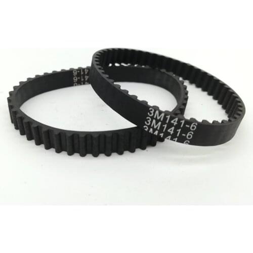HTD 3M, Timing Belt, Closed-loop, 141mm length, 47 teeth, 6mm width