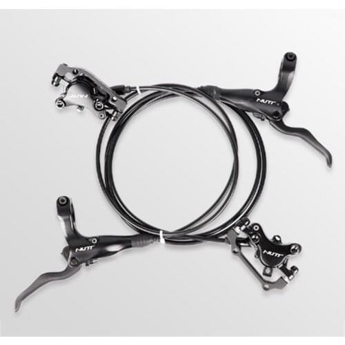 NUTT Mountain Bike Oil Disc Brake Integrated Cylinder Double Piston Hydraulic Disc Brake MTB Brake A1