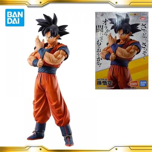 Original BANDAI Banpresto DRAGON BALL STRONG CHAINS Son Goku Anime Action & Toy figures Model Toys