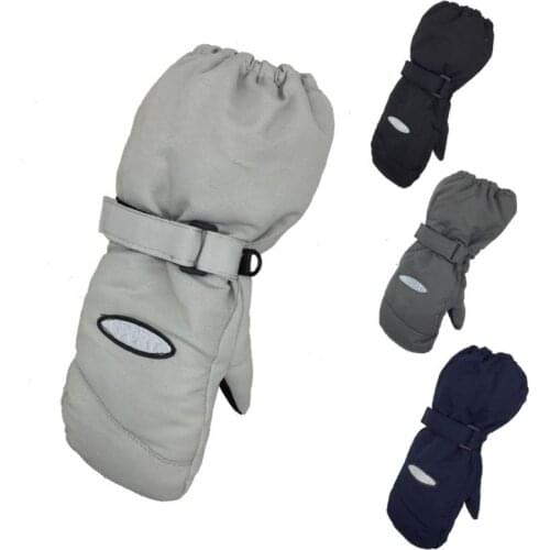 2-6 years old Winter Outdoor Children Ski Gloves Thick Warm Windproof Waterproof Kids Mittens Boys Gloves Girls Gloves Mittens