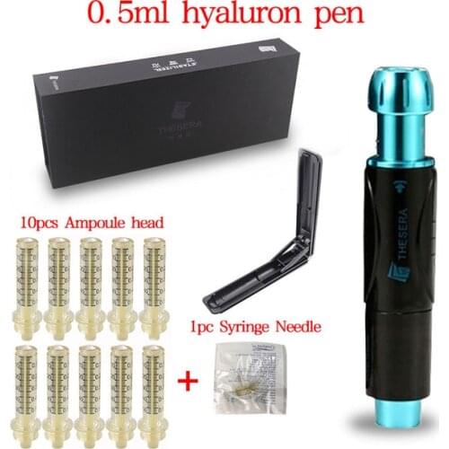 0.5ml meso Hyaluron gun Verstuiver Mesotherapy Gun injection thesera pen Hyaluronzuur Pen high pressure Anti Wrinkle Lifting lip
