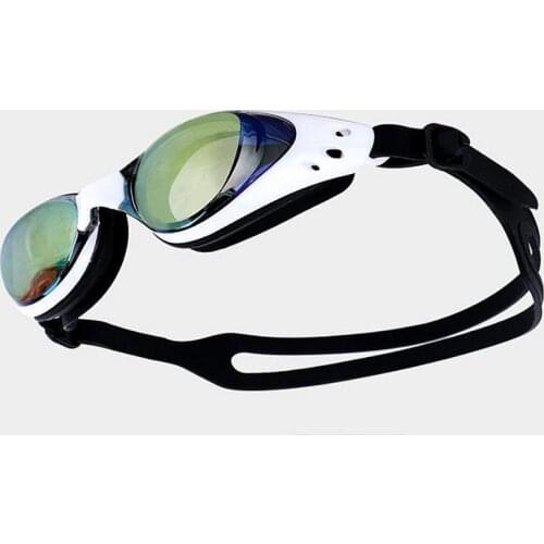 Professional Swimming Goggles Anti-Fog UV Adjustable Plating Men Women Waterproof Silicone Diving Pool Glasses Adult Eyewear