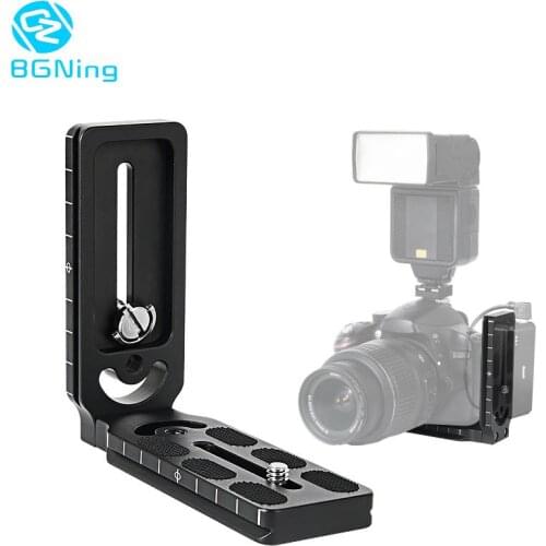 Profession Quick Release L Plate Bracket Vertical QR Board for CamFi for Monitor for Canon for Nikon for Sony Video DSLR Cameras