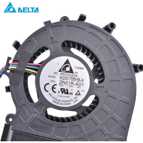 COOLING REVOLUTION KSB0705HB-A 7cm 7015 70mm fan 5V 1.00A Original IMAC cooling fan