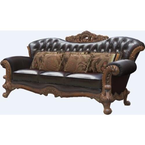 America style 123 sectional sofa couch real leather living room sofa furniture GF47