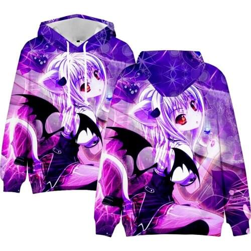 2021 3D High School DxD Hoodies Men Sweatshirts Women Autumn Hip Hop Anime Hooded New Printing Boys Girls Pullovers Clothes