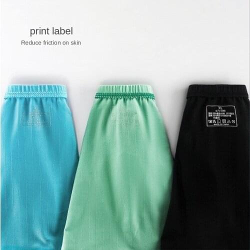 3PCS Men Underwear Boxer LOT Ice Silk Sexy Mens Boxer Briefs Shorts Thin Mens Transparent Boxers Man Underpants Breathable 2021