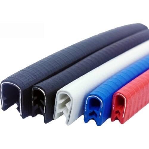 U-Shaped Rubber Edge Protector Auto Door Car Door Sealing Strips Soundproof Anti-Dust EPDM Rubber sealing stripe