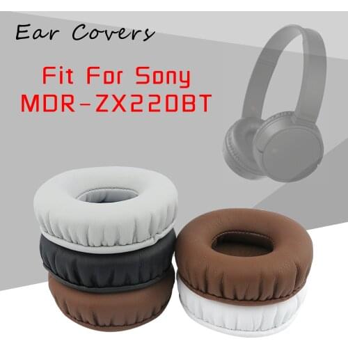 EarpadsFor Sony MDR ZX220BT MDR-ZX220BT Headphone Earpads Replacement Headset Ear Pad PU Leather Sponge Foam