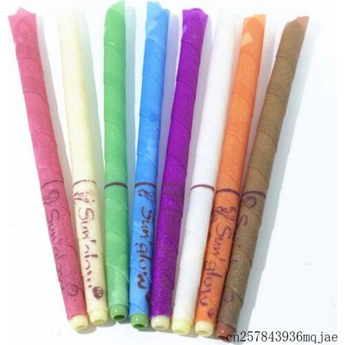 500pcs Natural Ear Candles Coning Beewax Ear Candling Quicker Removal Cleaner Therapy for Ear Care