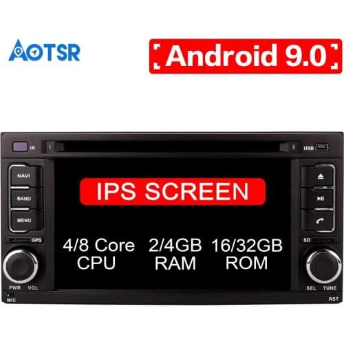 Android 9.0 4+64 G Car DVD CD player GPS Navigation For Subaru Forester Impreza 2008-2013 Multimedia system radio Auto Stereo