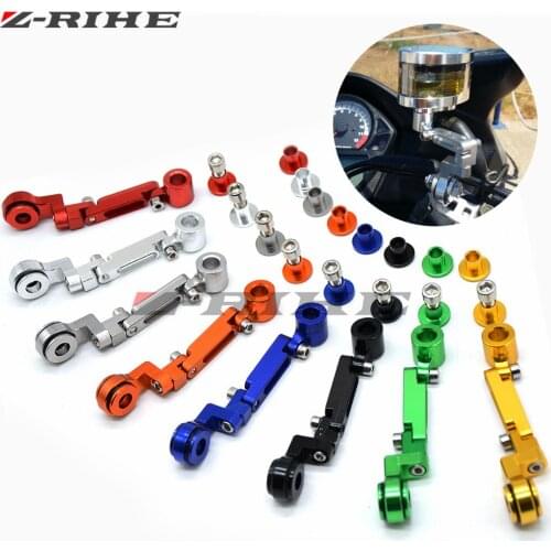 CNC Brake Clutch Master Cylinder Fluid Reservoir Tank stents Oil Cup Motorcycle For YAMAHA R1 R3 R6 MT-07 MT-09 MT07 MT-07 TMAX