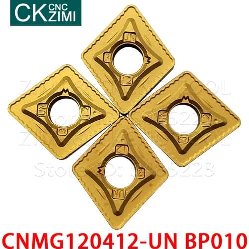 CNMG120412-UN BP010 CNMG433-UN Carbide Insert External Turning Insert Tools CNC Metal Lathe Tools CNMG for steel stainless steel