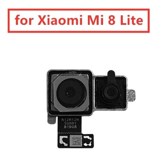 For Xiaomi Mi 8 Lite Back Camera Big Rear Main Camera Module Flex Cable Assembly Replacement Repair Parts