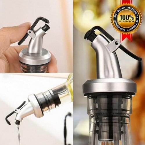 Lock Plug Seal Leak-proof Food Grade Rubber Nozzle Sprayer Liquor Dispenser Wine Pourer 3Pcs Oil Bottle Stopper Kitchen Bar Tool