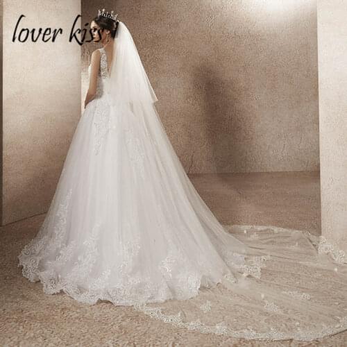Lover Kiss Wedding Lace Veils