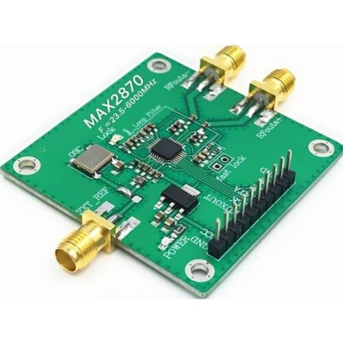 MAX2870 23.5MHZ-6GHZ phase-locked loop RF source signal source