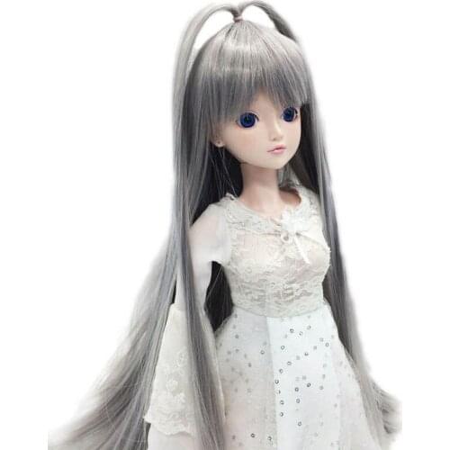 1/3 1/4 1/6 1/8 Bjd Wig High Temperature Straight Bjd hair MSD SD Yosd For BJD Doll Wig