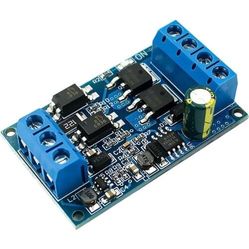 Dc 4V -60V High-Power Mos Fet Trigger Drive Switch Module Board Pwm Adjustable Controller Dual-Mos Module