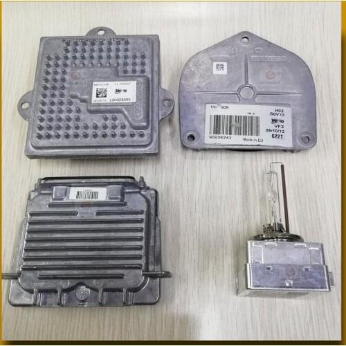 Used Kit OEMHIDS OEM For 14-17 Quattroporte Xenon Ballast 7Green 89089352 & D3S Bulb Module L90028085 Computer 90036242