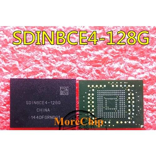 SDIN8CE4-128G eMMC BGA153 128GB Phone Nand Flash Memory IC Storage Chip Soldered Ball Pins