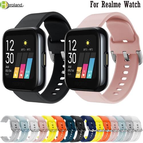 Sport Band Silicone For Realme Watch Strap Wristbands bracelet 20mm Watchstrap For Huami Amazfit Neo / Amazfit GTS 2e strap New