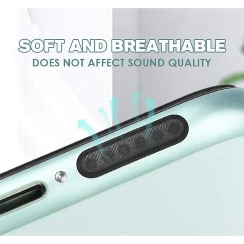 20PCS Universal Phone Anti Dust Proof Mesh Speaker Earpiece Net For Iphone Samsung Huawei Vivo Redmi Oppo Sticker Dropship