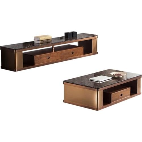 Coffee table basse de salon стол журнальный столик escritorio mesa de centro mesa desk catan muebles de madera tablo + TV STAND