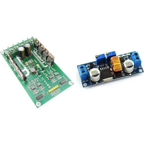 1 Pcs H-Bridge DC Dual Motor Driver PWM Module & 1 Pcs DC-DC Step-Down Constant Current Regulator Module