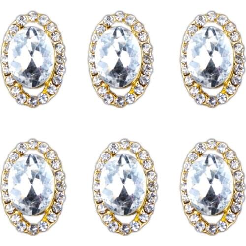 10 Pieces Glitter Nail Art Decoration Rhinestones Charms Jewelry Gems Phone Case