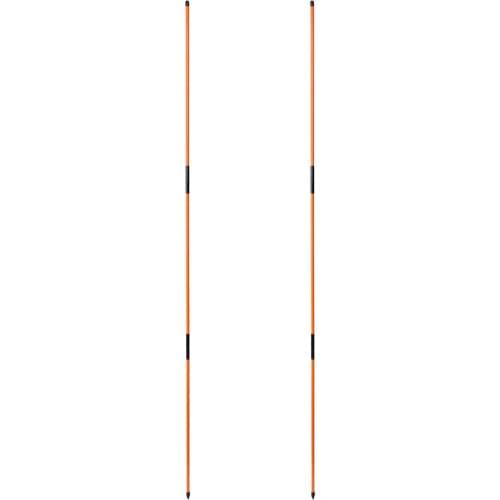 2pcs Portable Golf Alignment Stick Tour Rod Striking Aiming Golf Accessory