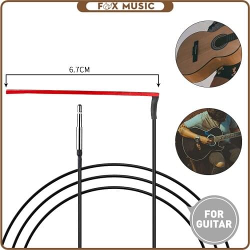 5pcs Guitar Under-Saddle Piezo Bridge Pickup Guitar Piezo Pickup With 2.5mm Jack For Acoustic Guitar