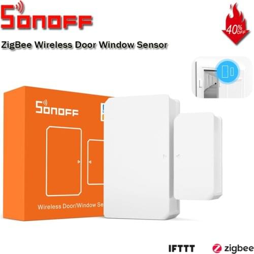 SONOFF SNZB-04 ZigBee Wireless Door/Window Sensor Enable Smart Linkage With ZigBee Bridge For eWeLink APP Smart Home Automation