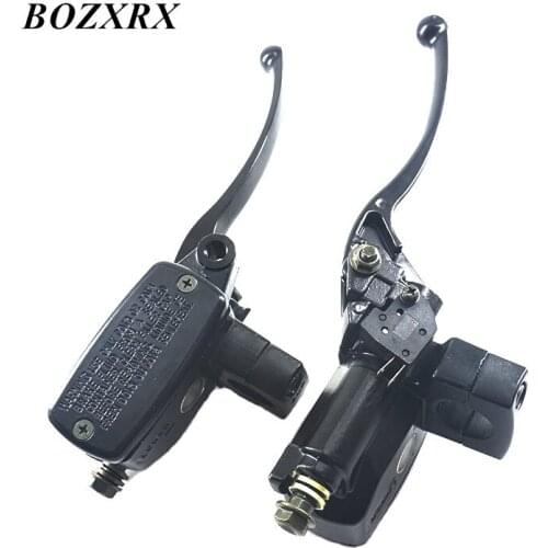 BOZXRX 25mm Left Right Motorcycle Brake Clutch Master Cylinder Reservoir For Honda Valkyrie GL 1500 VT Shadow 1100 VTX 1300 1800