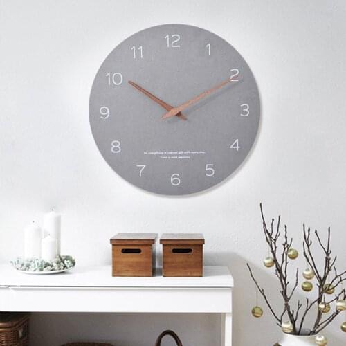 Wall Clock Modern Design Minimalist Nordic Clock Home Decoration Fashion Atmosphere Quartz Silent Wall Clocks Decor Gift