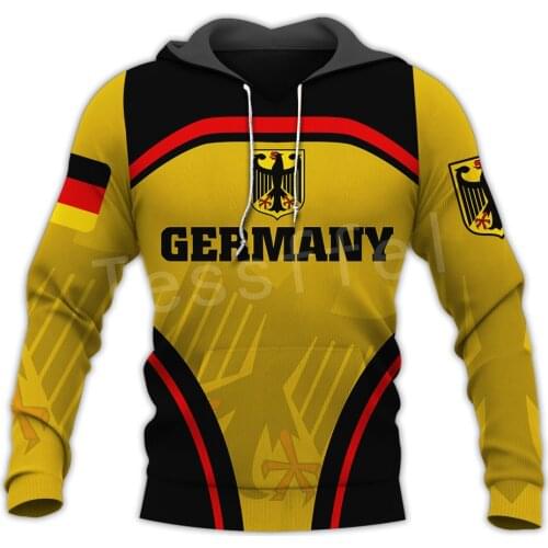 Tessffel Newest Germany Country Flag Art NewFashion Men/Women Funny Autumn Sweatshirt 3Dprint Mens hoodies long sleeve pullover