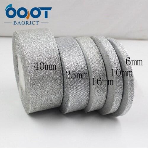 OOOT BAORJCT 1710236,6/25/40MM 5 specifications optional 25 yards Colored onion ribbons, wedding dress ribbon, gift packaging