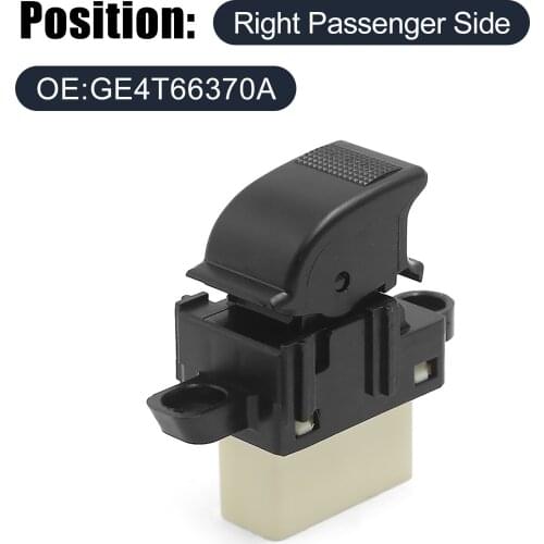 UXCELL Right Passenger Door Window Switch GE4T66370A for 2000-2006 Mazda MPV