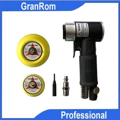 2" 3"Air Random Orbital Sander Pneumatic Polishing Machine Swing Type Pneumatic Eccentric Grinder Air Inlet 1/4"