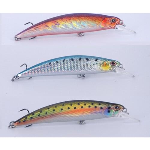 9.5cm 15g fishing lure for fishing crankbaits hardballs Minnow For Bass Pike perch camping outdoor jerk baits Wobblers