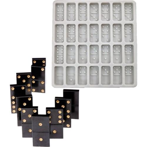 Dominoes Mould Silicone Mold Fondant Cake Decorating Tools Chocolate Forms Gumpaste Mold, Sugarcraft, Kitchen Accessories