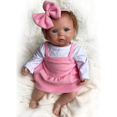 Silicone reborn baby dolls girls boys 15inches Twin sisters mini dolls Lifelike Alive Babies Doll Toys For Kids Christmas gifts