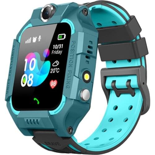 Kids GPS Tracker Anti-lost Smart Watch Z6 IP67 Waterproof SIM Card Children SOS Smart Wristband For IOS Android PK Q12 Q50