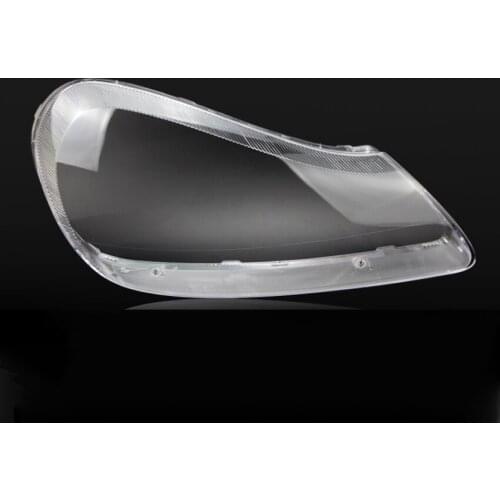 Replace lens Front headlight cover Lens protective case Front headlight transparent glass for Porsche Cayenne 2008 2009lampshade