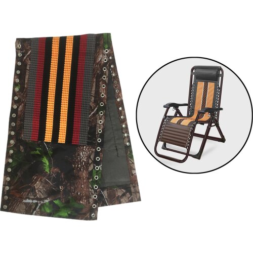 Replacement Recliner Chair Cover Anti Gravity Chair Folding Sling Chair Repair Fabric for Outdoor Beach Pool Lawn Camping