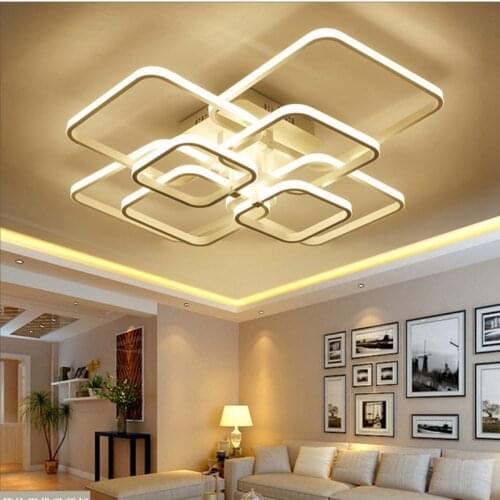 Modern Ceiling Light Led Chandelier Lighting Modern Ceiling Chandelier Lamp for Living Room Bedroom Kitchern with Remote Control