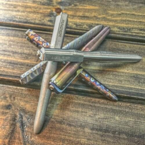 Titanium Tactical Pen Multi-function Broken Window Escape Attack Weapon Outdoor Womens Defense With Refill