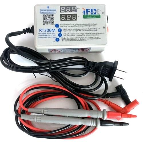 RT300M Upgraded version V2.0 90W 0-300V Smart LED backlight tester LCD TV LED backlight strip lamp test tool with Tester Pens